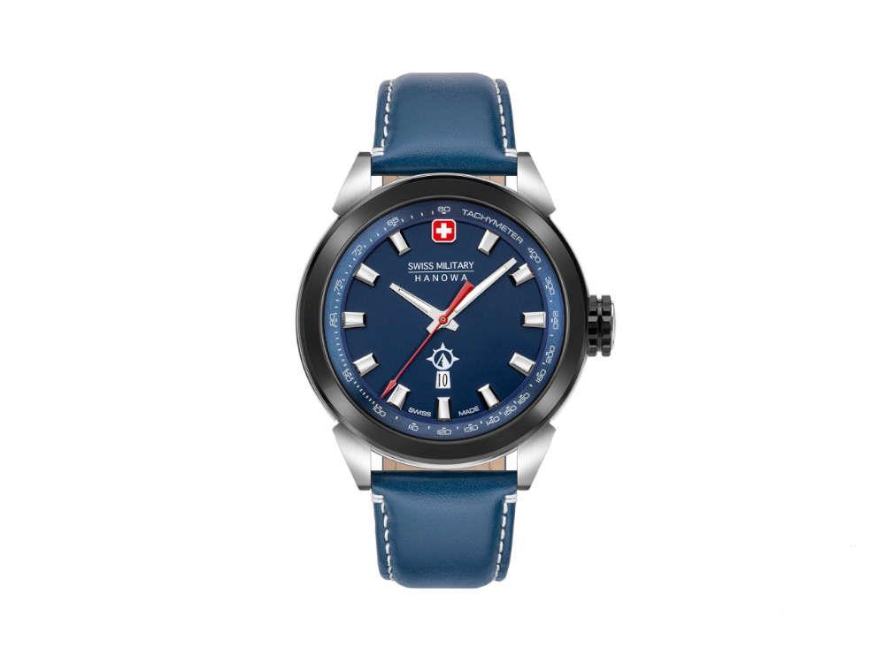 Swiss Military Hanowa Land Platoon Night Vision Quartz Uhr, Blau, SMWGB2100170