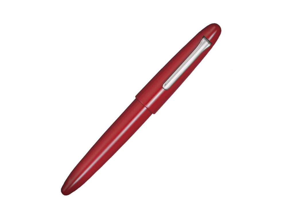 Sailor King of Pens Urushi Silver Füller, Crimson Red, 10-8160-430