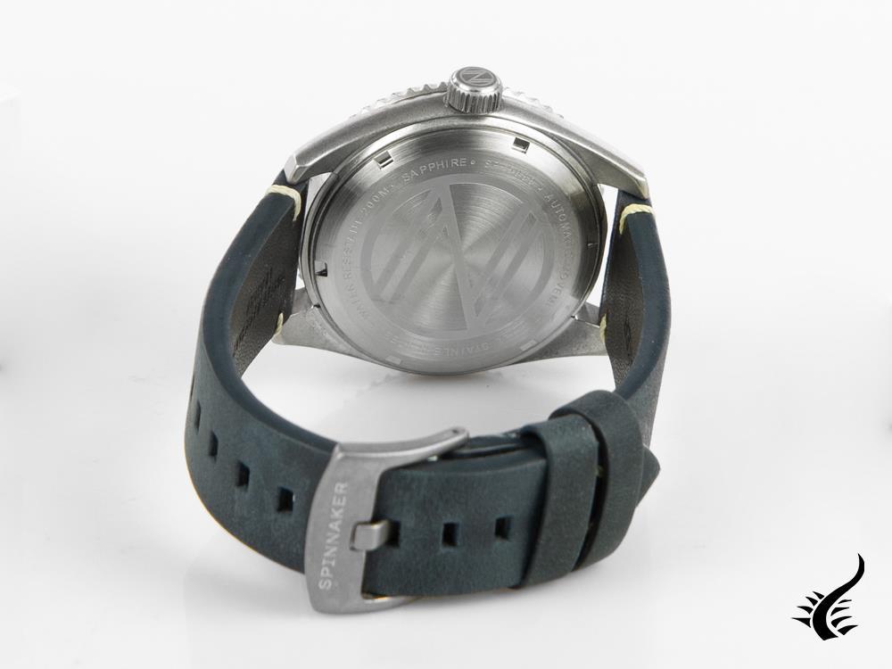 Spinnaker Wreck Automatik Uhr, Blau, 44 mm, 20 atm, SP-5089-02