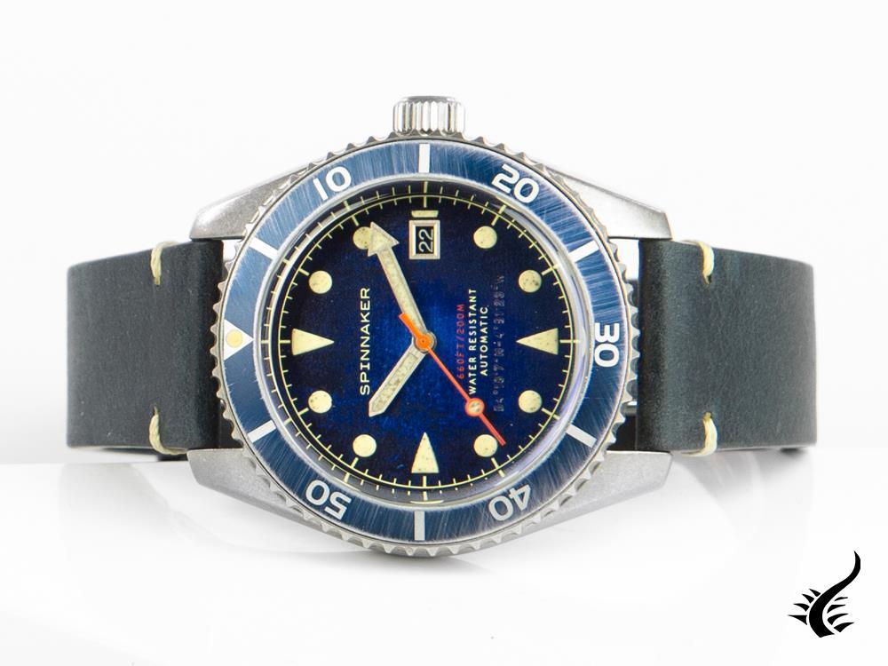 Spinnaker Wreck Automatik Uhr, Blau, 44 mm, 20 atm, SP-5089-02