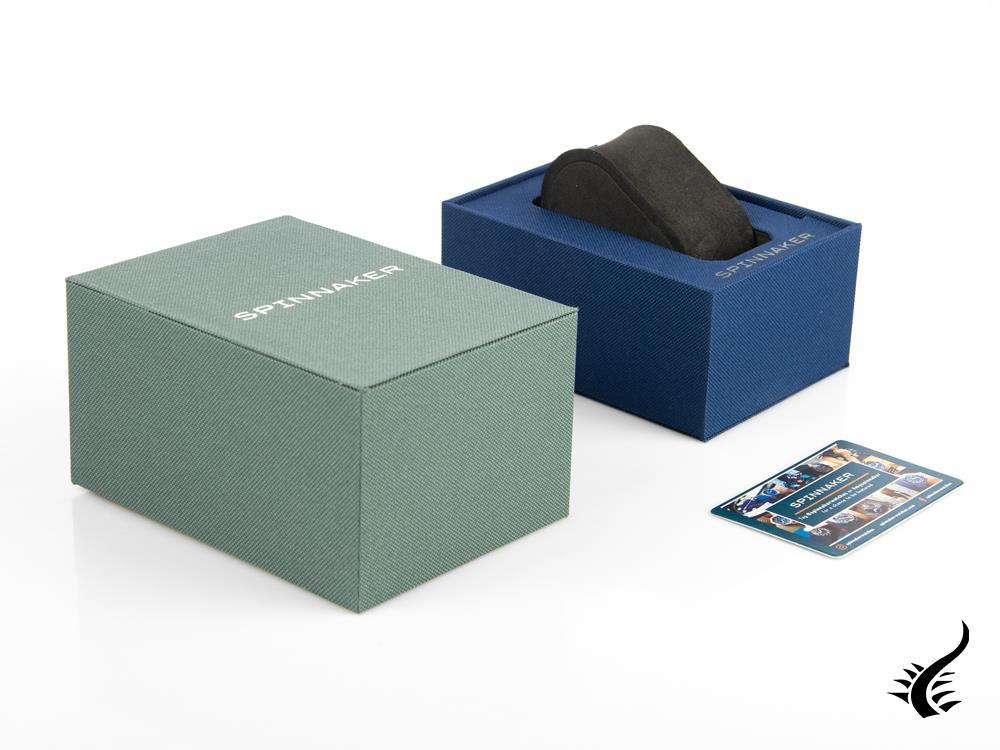 Spinnaker Wreck Automatik Uhr, Blau, 44 mm, 20 atm, SP-5089-02