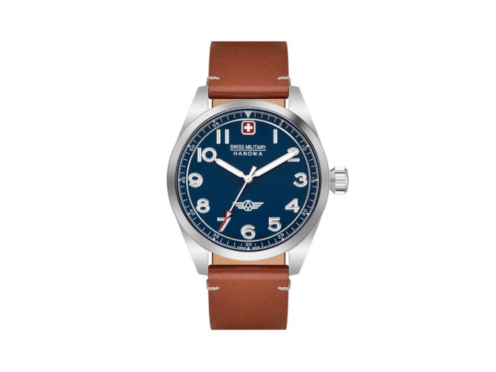 Sell Swiss Uhr, Quartz mm, SMWGA2100402 Blau, DE - Military 42 Falcon Air Iguana Hanowa