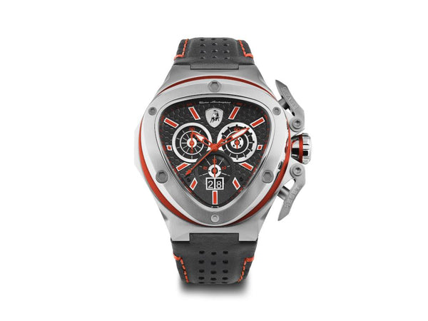 Tonino Lamborghini Spyder X Red SS Quartz Uhr, 53 mm, Chronograph, T9XA-SS Tonino Lamborghini Spyder X Red SS Quartz Uhr, 53 mm, Chronograph, T9XA-SS