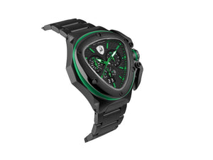 Tonino Lamborghini Spyder X Green Quartz Uhr, 53 mm, Chronograph, T9XF-B