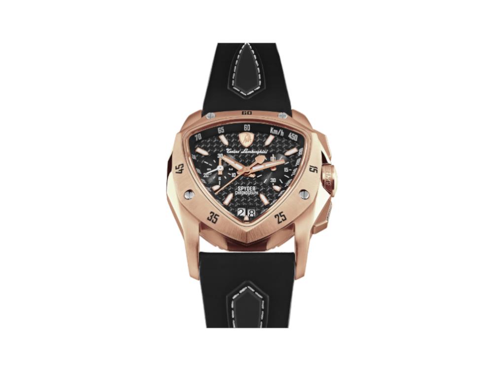 Tonino Lamborghini New Spyder Rose Gold Quartz Uhr, 43 mm, Chrono, TLF-A13-8