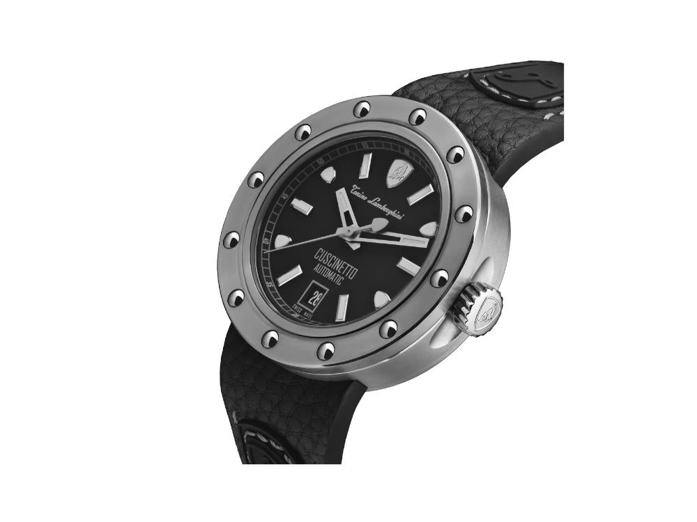 Tonino Lamborghini Cuscinetto White Automatik Uhr, Titan, 42 mm, TLF-T01-1