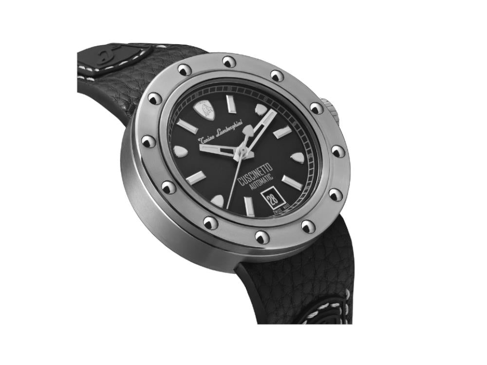 Tonino Lamborghini Cuscinetto White Automatik Uhr, Titan, 42 mm, TLF-T01-1