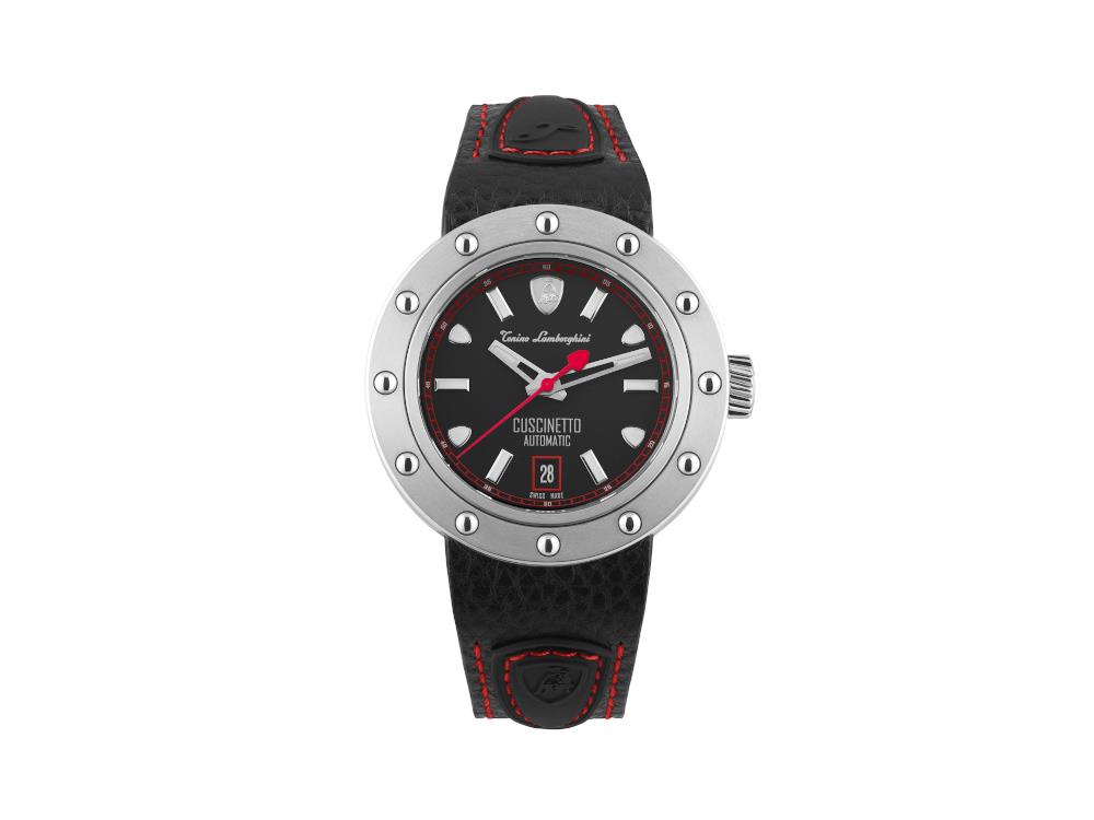 Tonino Lamborghini Cuscinetto Red Automatik Uhr, Titan, 42 mm, TLF-T01-2