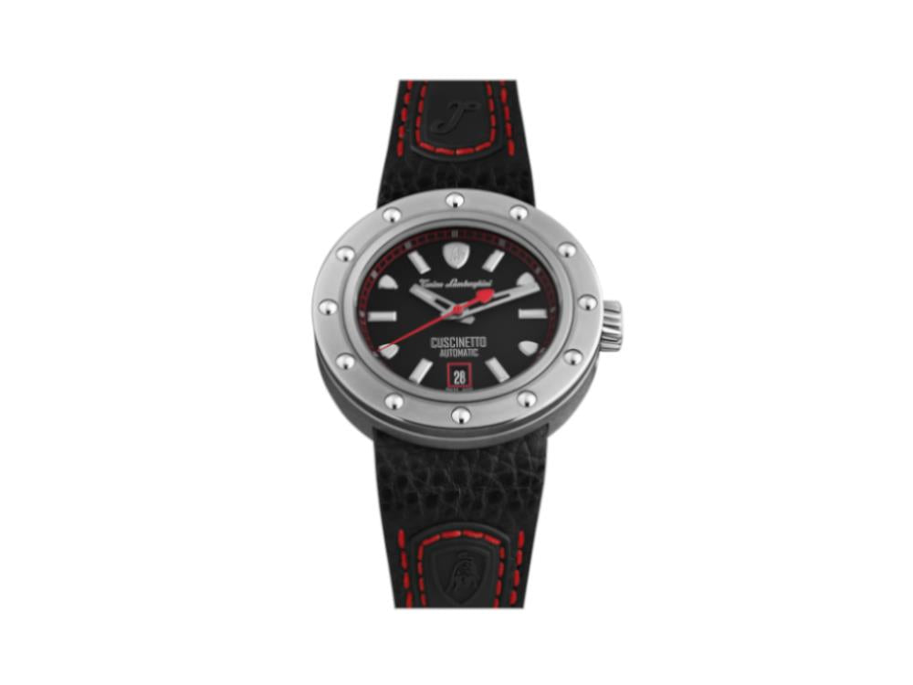 Tonino Lamborghini Cuscinetto Red Automatik Uhr, Titan, 42 mm, TLF-T01-2