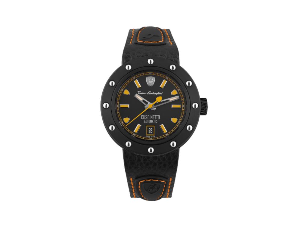 Tonino Lamborghini Cuscinetto Orange Automatik Uhr, Titan, 42 mm, TLF-T01-3