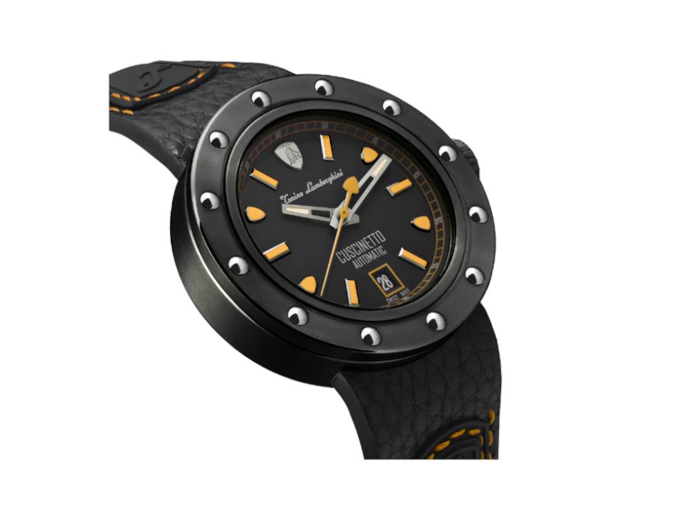 Tonino Lamborghini Cuscinetto Orange Automatik Uhr, Titan, 42 mm, TLF-T01-3