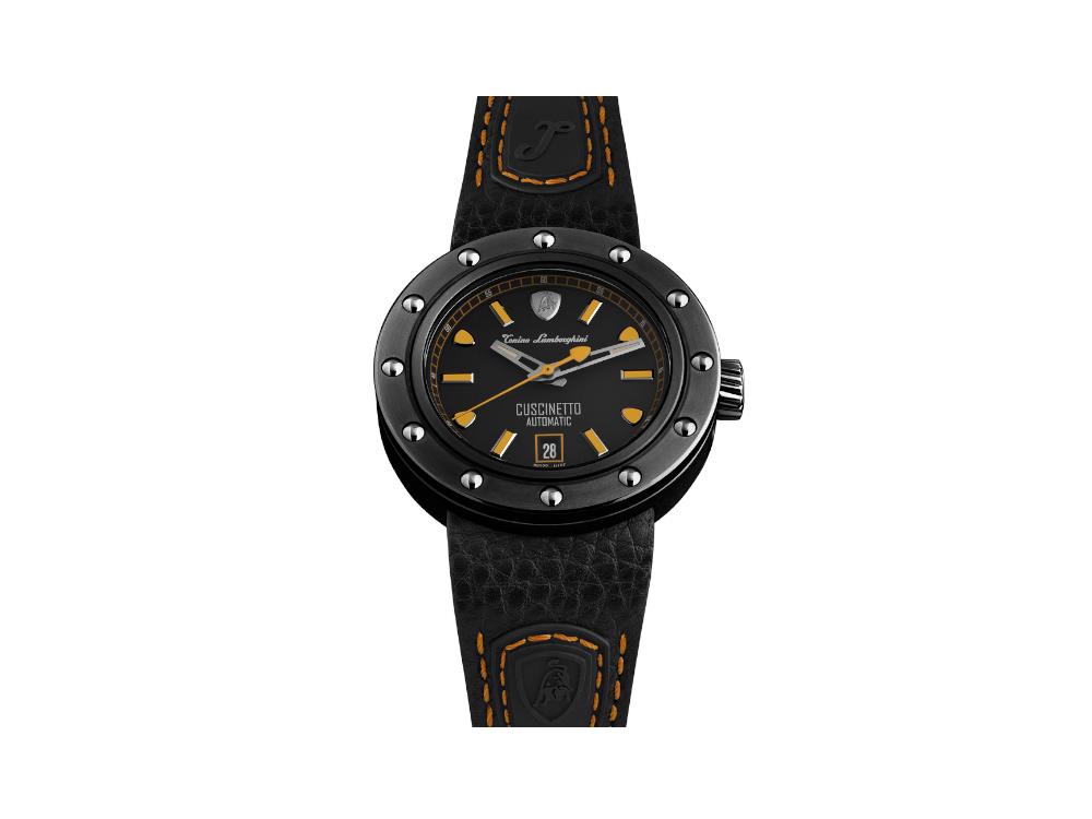 Tonino Lamborghini Cuscinetto Orange Automatik Uhr, Titan, 42 mm, TLF-T01-3