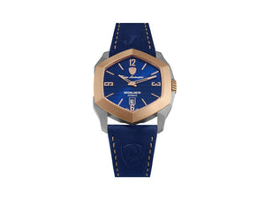 Tonino Lamborghini Novemillimetri Blau Automatik Uhr, Titan, 43 mm, TLF-T08-3
