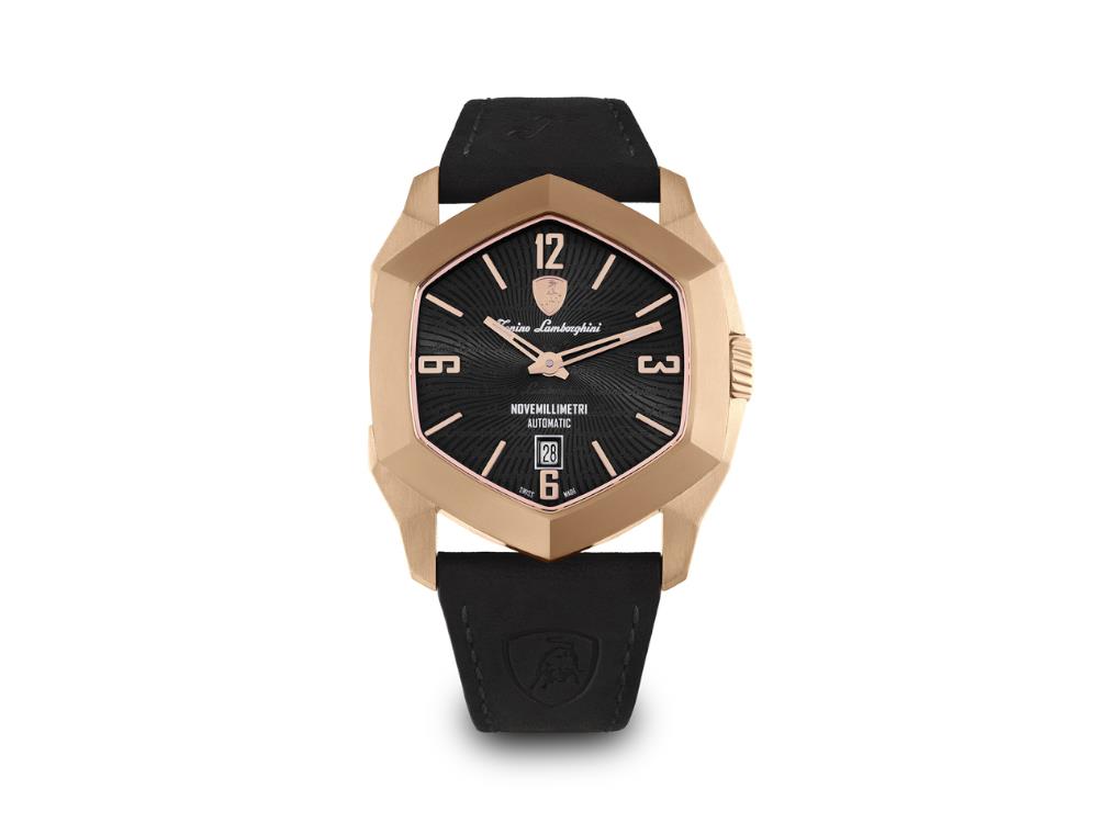 Lamborghini Novemillimetri Rose Gold Automatik Uhr, Titan, 43 mm, TLF-T08-4