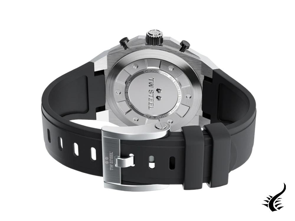 TW Steel Ceo Tech 44mm Quartz Uhr Grau 44 mm Kautschukband 10 atm Iguana Sell DE