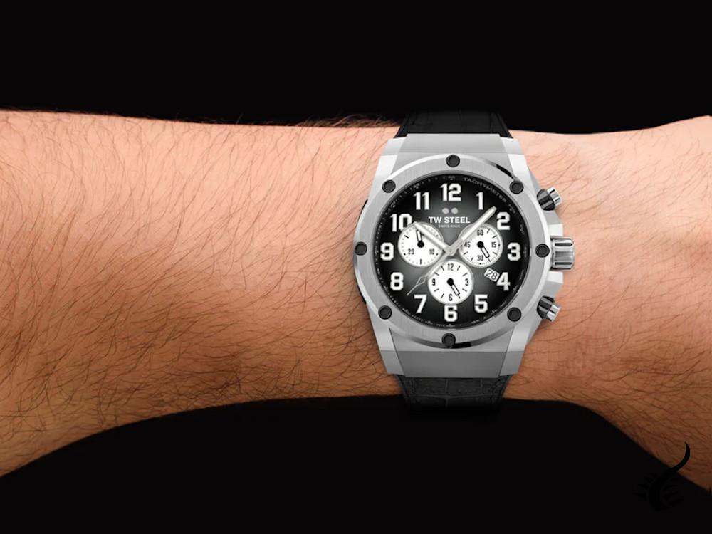 TW Steel Ace Genesis Quartz Uhr, Grau, 44 mm, Limitierte Edition, ACE130