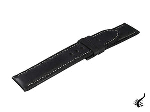 U-Boat Accesorios Armband, Leder, Schwarz, 22mm, 7935/XL/Z