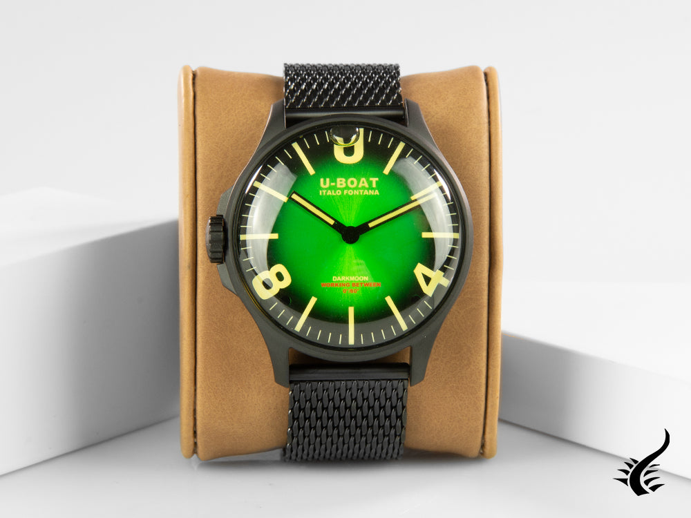 U-Boat Capsoil Darkmoon Soleil Green IPB Quartz Uhr, 44 mm, 8698/MT