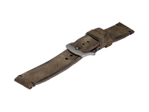 U-Boat Accesorios Armband, gealtertes Leder, Braun, 20 mm., Edelstahl, 7663