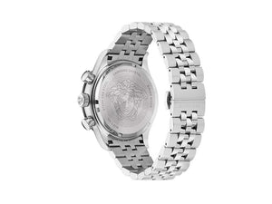 Versace Hellenyium Chrono Quartz Uhr, Schwarz, 43 mm, Shapir-Glas, VE2U00322