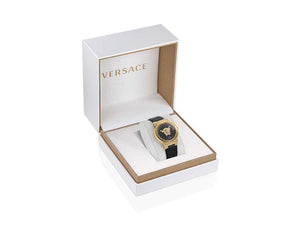 Versace Medusa Infinite Quartz Uhr, Schwarz, 38 mm, Shapir-Glas, VE3F00222