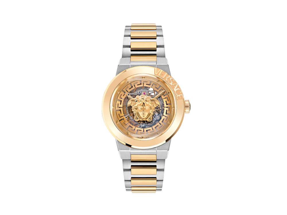 Versace Medusa Infinite Skeleton Quartz Uhr, Golden, 38 mm, VE3G00122