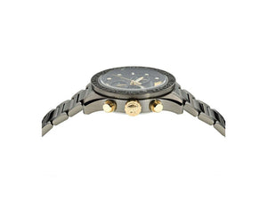 Versace Greca Dome Chrono Quartz Uhr, PVD, Schwarz, 43 mm, VE6K00623