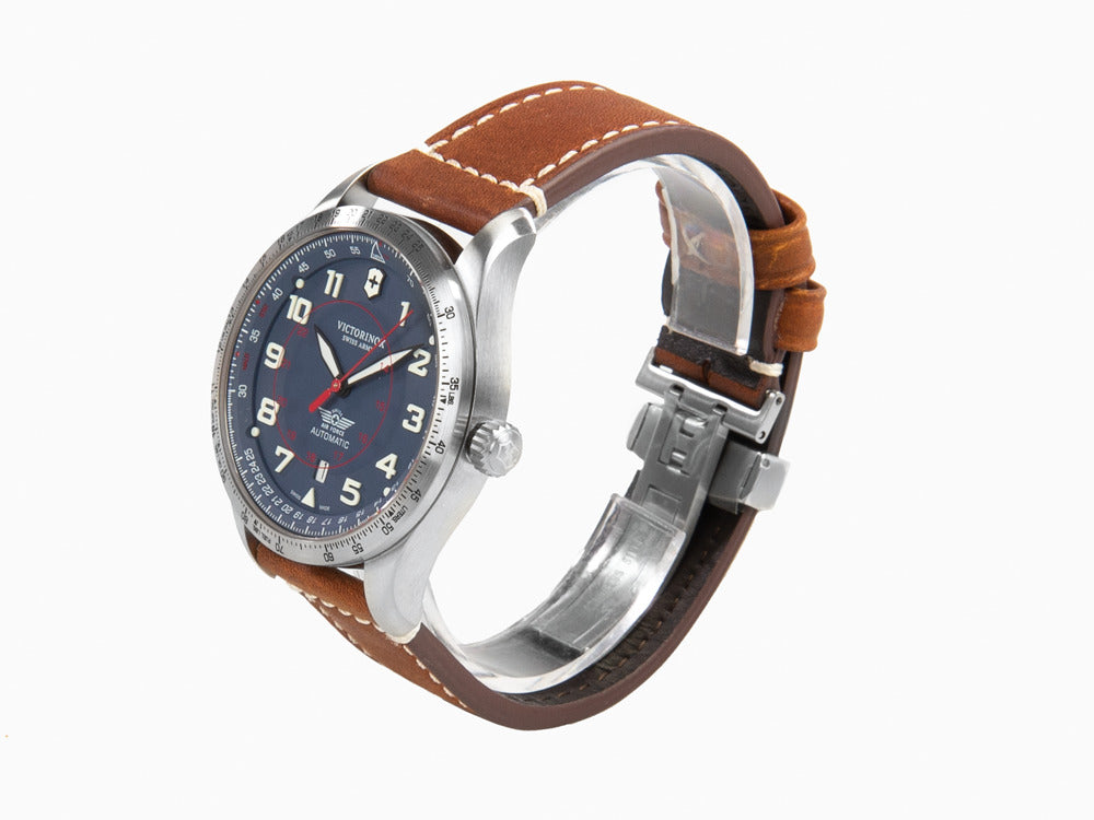 Victorinox Airboss Mechanical Automatik Uhr, Blau, 42 mm, 10 atm,  V241887