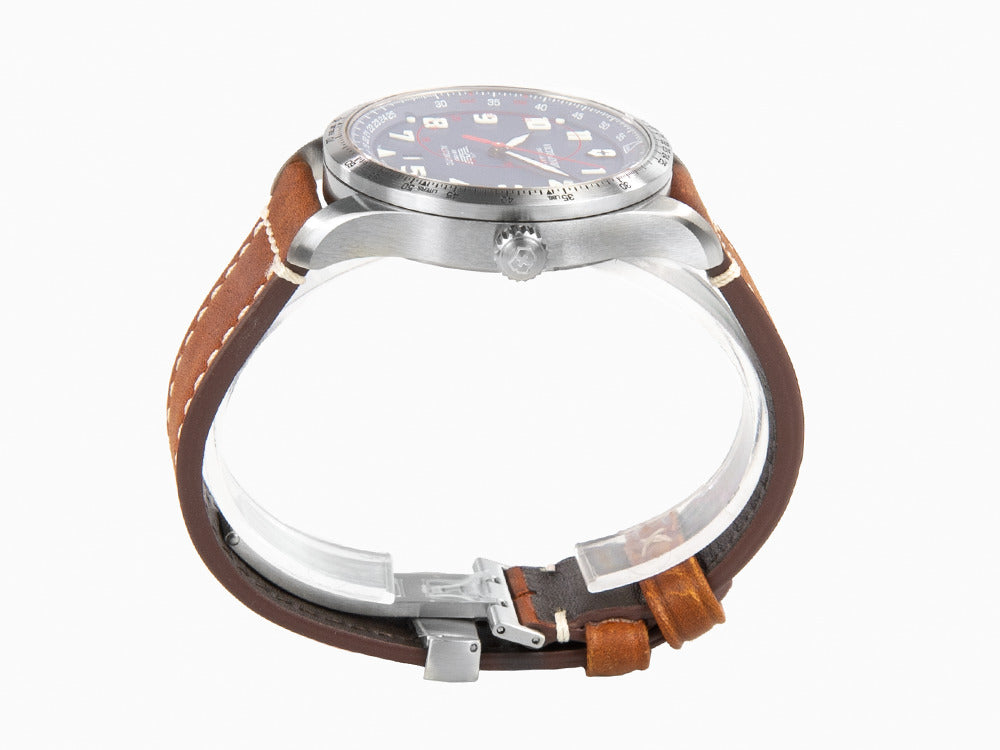 Victorinox Airboss Mechanical Automatik Uhr, Blau, 42 mm, 10 atm,  V241887