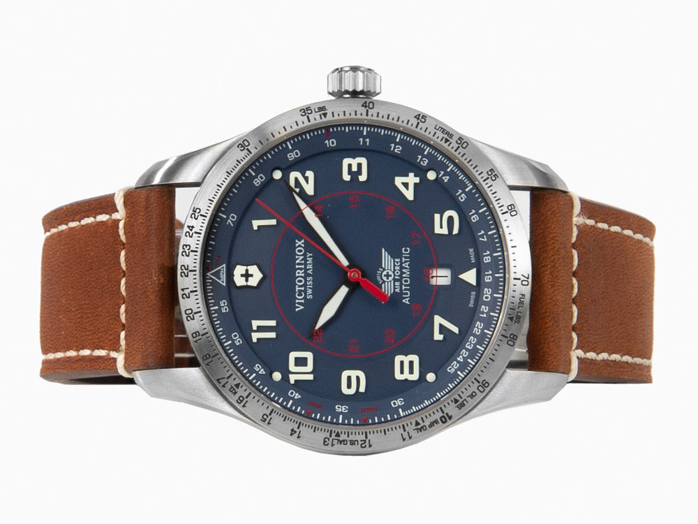 Victorinox Airboss Mechanical Automatik Uhr, Blau, 42 mm, 10 atm,  V241887