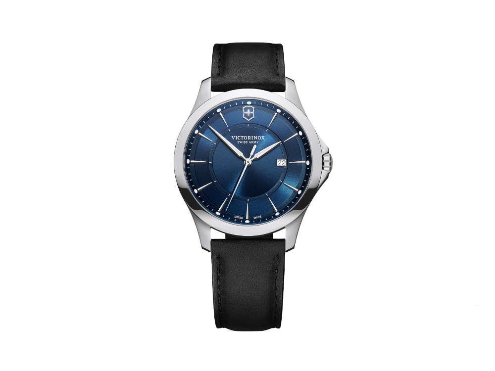 Victorinox Alliance Gent Quartz Uhr, Edelstahl 316L, Blau, 40 mm, Tag, V241906