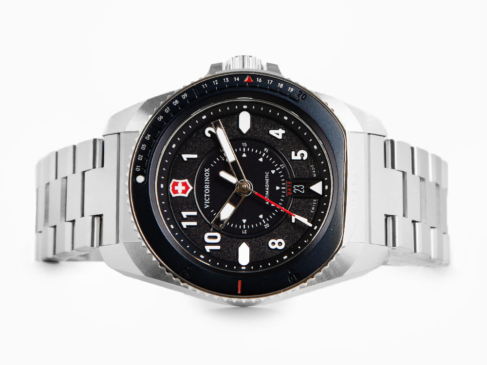 Victorinox Journey 1884 Quartz Uhr, Edelstahl 316L , Blau, 43 mm,V241978