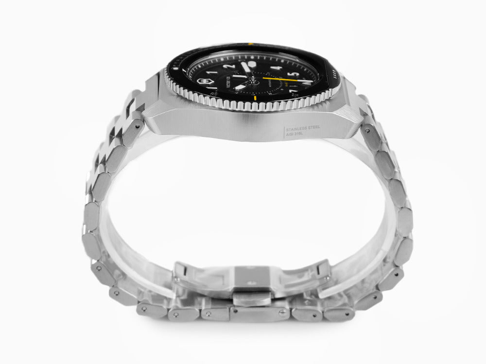 Victorinox Journey 1884 Automatik Uhr, Schwarz, 43 mm, 20 atm, V241981