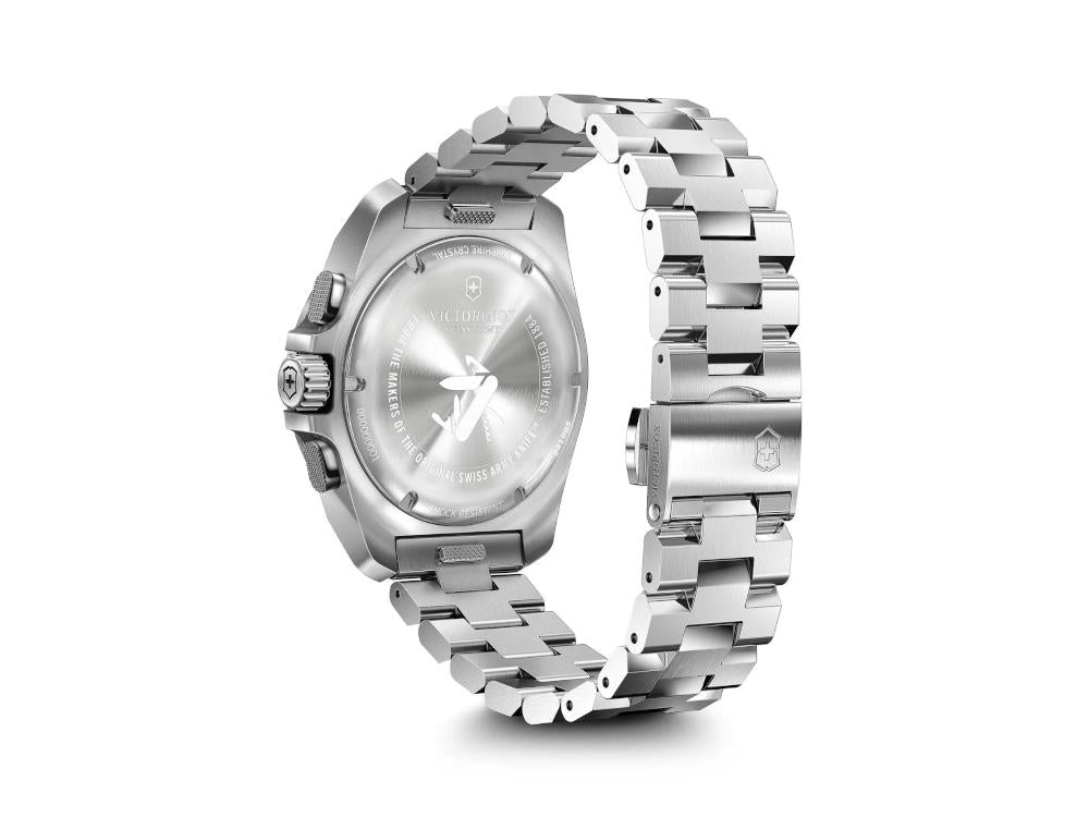 Victorinox I.N.O.X. Chrono Quartz Uhr, Blau, 43 mm, V241985