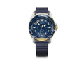 Victorinox Journey 1884 Quartz Uhr, Blau, 43 mm, PVD, Edelstahl 316L, V242013