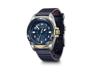 Victorinox Journey 1884 Quartz Uhr, Blau, 43 mm, PVD, Edelstahl 316L, V242013