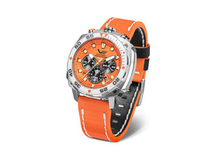 Vostok Europe Systema Periodicum Neon Quartz Uhr, Orange, LE, VK67-650A723-L-OR