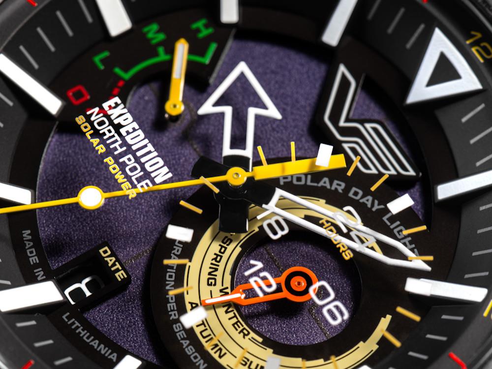 Vostok Europe Expedition North Pole Polar Day Quartz Uhr, Blau, VS57-595A735