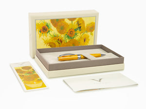 Visconti Van Gogh Sunflowers Kugelschreiber, Acryl-Edelharz, Gelb, KP12-05-BP