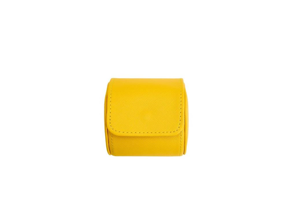 WOLF Tutti Frutti Uhrenrolle, 1 Uhr, Gelb, Vegane Leder, 680192