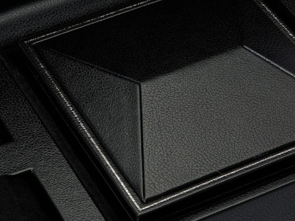 WOLF British Racing Uhrenbeweger, 3 Uhren, Schwarz, 792302