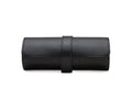 WOLF Blake Uhrenrolle, 3 Uhren, Schwarz, Leder, 305028
