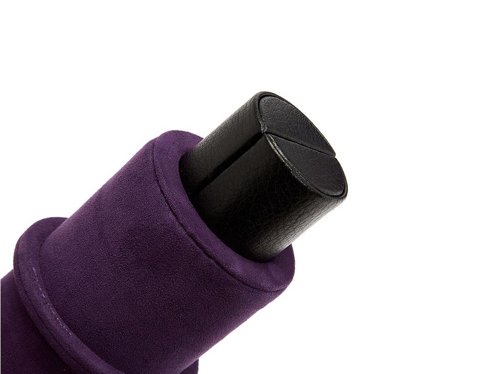 WOLF Blake Uhrenrolle, 3 Uhren, Schwarz, Leder, 305028