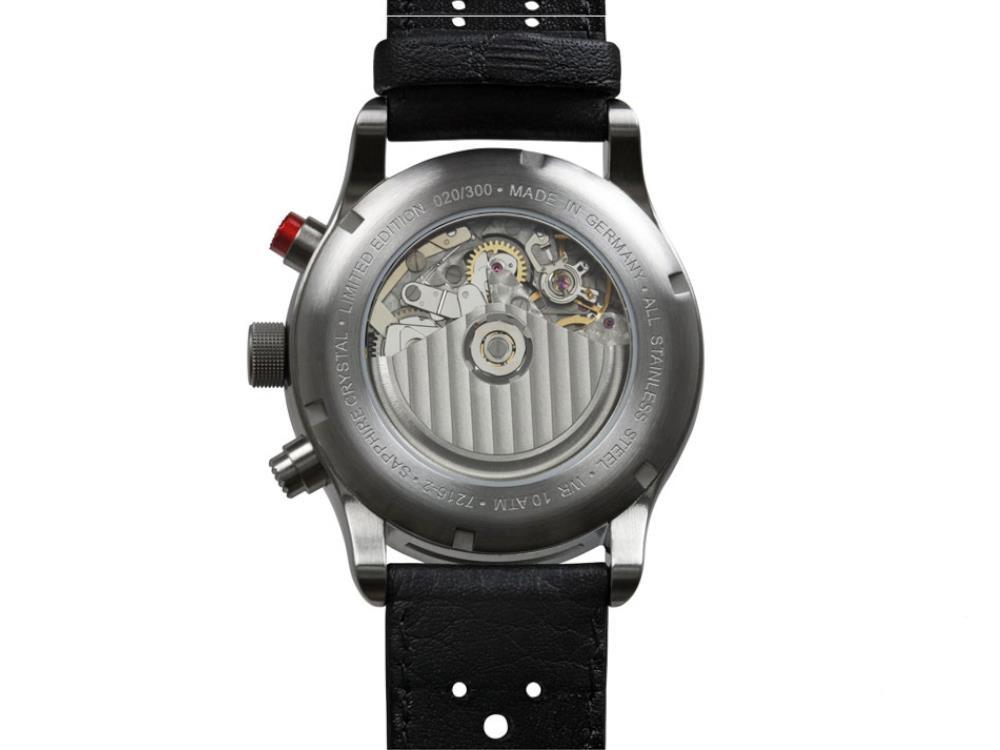 Zeppelin Night Cruise Alain Rober Automatik Uhr, LE, Schwarz, 42 mm, 7216-2