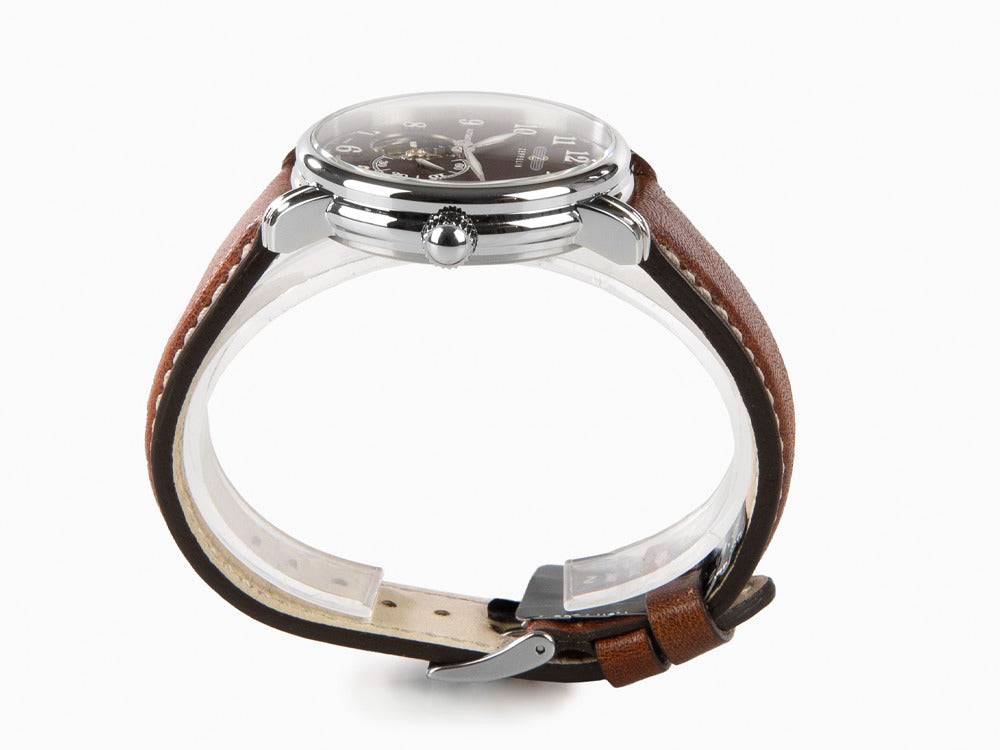 Zeppelin LZ 127 Graf Zeppelin Automatik Uhr, Braun, 40 mm, 7666-4
