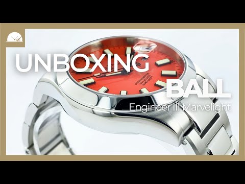 Ball Engineer III Marvelight Chronometer Automatik Uhr, 40 mm, NM9026C-S39CJ-OR